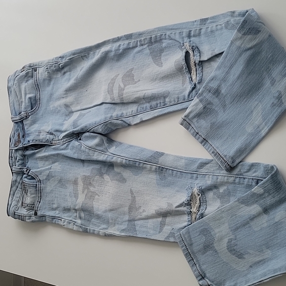 Camo Skinny Jeans - Picture 1 of 4